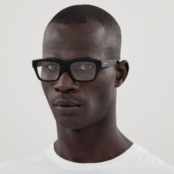 NEW SAINT LAURENT SL616 001 EYEGLASSES MEN SQUARE BLACK SL 616 001 - Picture 1 of 8